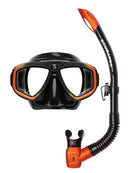 Scubapro Zoom Mask and Spectra Snorkel Set Black Orange