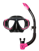Scubapro Zoom Mask and Spectra Snorkel Set Black Pink