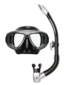 Scubapro Zoom Mask and Spectra Snorkel Set Black Silver