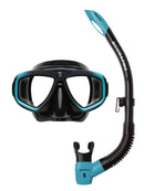 Scubapro Zoom Mask and Spectra Snorkel Set Black Turquoise 