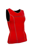 Sharkskin Chillproof Essentials Vest Womens Grey Red