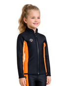 Sharkskin Chillproof Long Sleeve Full Zip Top-Junior Front Side