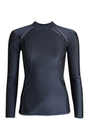 Sharkskin Chillproof Long Sleeve Top Ladies Black 