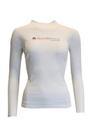 Sharkskin Dura Flex Long Sleeve Rashie Ladies White