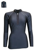 Sharkskin Performance Wear Long Sleeve Chest Zip 