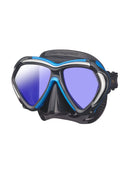 Tusa Paragon Mask Black Fishtail Blue