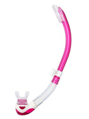 TUSA Platina II Hyperdry Snorkel Clear Bougainvillea Pink
