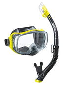 TUSA Sport Imprex 3D Dry Snorkeling Set Black Yellow