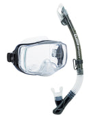 TUSA Sport Imprex 3D Dry Snorkeling Set Clear Black