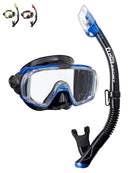 TUSA Sport Visio Tri Ex Snorkel Set