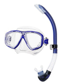 Tusa Ceos Platina Snorkel Set Cobalt Blue