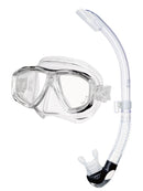 Tusa Ceos Platina Snorkel Set Translucent