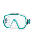 Tusa Freedom Elite Mask Clear Ocean Green