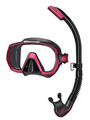 Tusa Freedom Elite Platina Snorkel Set Rose Pink