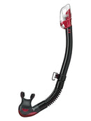 Tusa Hyperdry Elite II Snorkel Black Metallic Red