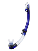 Tusa Hyperdry Elite II Snorkel Clear Cobalt Blue