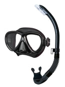 Tusa Intega Mask Platina Snorkel Set Black Black