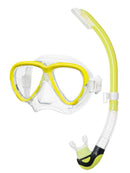 Tusa Intega Mask Platina Snorkel Set Clear Flash Yellow