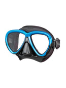 Tusa Intega Mask with Prescription Lenses Black Fishtail Blue