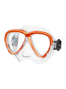 Tusa Intega Mask with Prescription Lenses Clear Orange