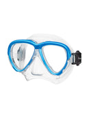 Tusa Intega Mask with Prescription Lenses Clear Fishtail Blue