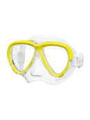 Tusa Intega Mask with Prescription Lenses Clear Flash Yellow