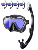 Tusa Paragon S mask Hyperdry Elite Snorkel Set