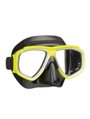 Tusa Splendive Mask with Prescription Lenses-Black-yellow