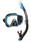 Tusa Sport Serene Pro Snorkel Set Fishtail Blue