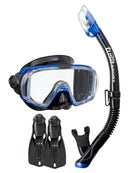 Tusa Tri Ex Travel Right Travel Set Metallic Blue