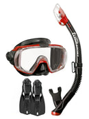 Tusa Tri Ex Travel Right Travel Set Metallic Dark Red