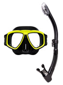 Verve Motion Dry Top Snorkel Set Yellow Tang