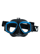 Verve Motion Prescription Dive Mask w/ Removable GoPro Mount Damsel Blue