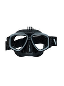 Verve Motion Prescription Dive Mask w/ Removable GoPro Mount Graphite Grouper