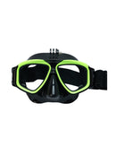 Verve Motion Prescription Dive Mask w/ Removable GoPro Mount Parrotfish Lime