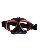 Verve Motion Prescription Dive Mask w/ Removable GoPro Mount Snapper Red