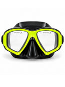 Verve Revo Prescription Dive Snorkel Mask Black Yellow