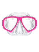 Verve Revo Prescription Dive Snorkel Mask Clear Pink