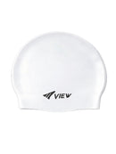 View Silicone Swim Cap White