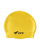 View Silicone Swim Cap Yellow