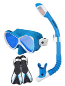 Woolamai Kids Snorkel Set Blue